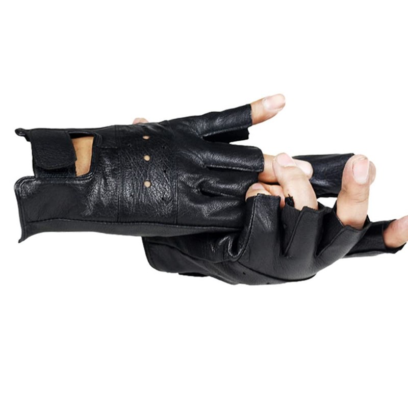 Unisex Tactical Hard Knuckle Half Finger Gloves Army Military Work