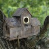 Bluebird House Predator Guard,Metal Birdhouse Guard,Bird House Hole Protector Guard