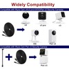 2-Pack 20ft Power Extension Cable Compatible with Wyze Cam v4,Wyze