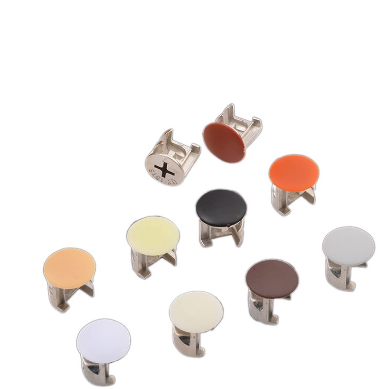 100pcs 3mm Round Hole Plastic Screw Cover Cap Screw Head