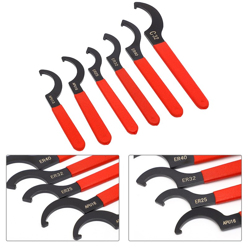 6 Pieces C Spanner Set, C Spanner, Spanners & Wrenches,