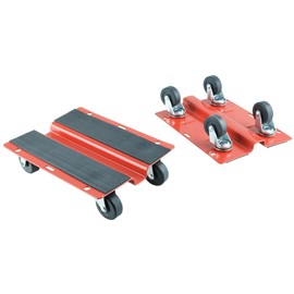 KASTFORCE Utility Dolly Kit of Pair 8 inch x 10 inch Steel Dollies, Snowmobile Dolly,Material Mover KF2018