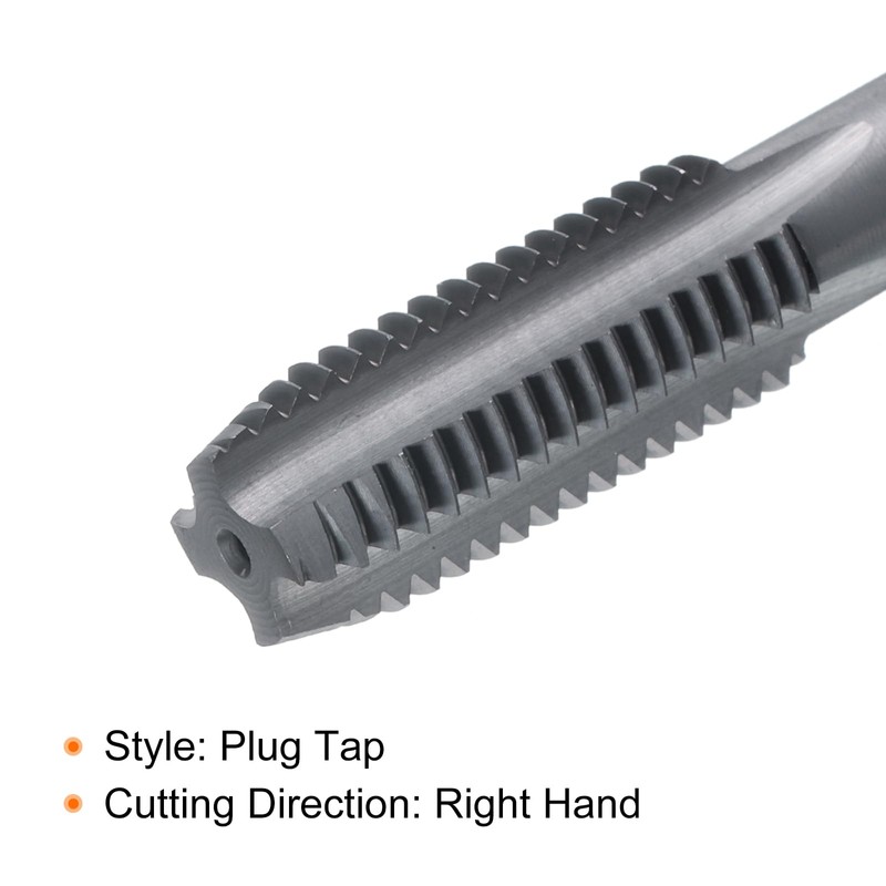 sourcing map M12x1.75 Metric Thread Tap 6542 Cobalt High-Speed Steel