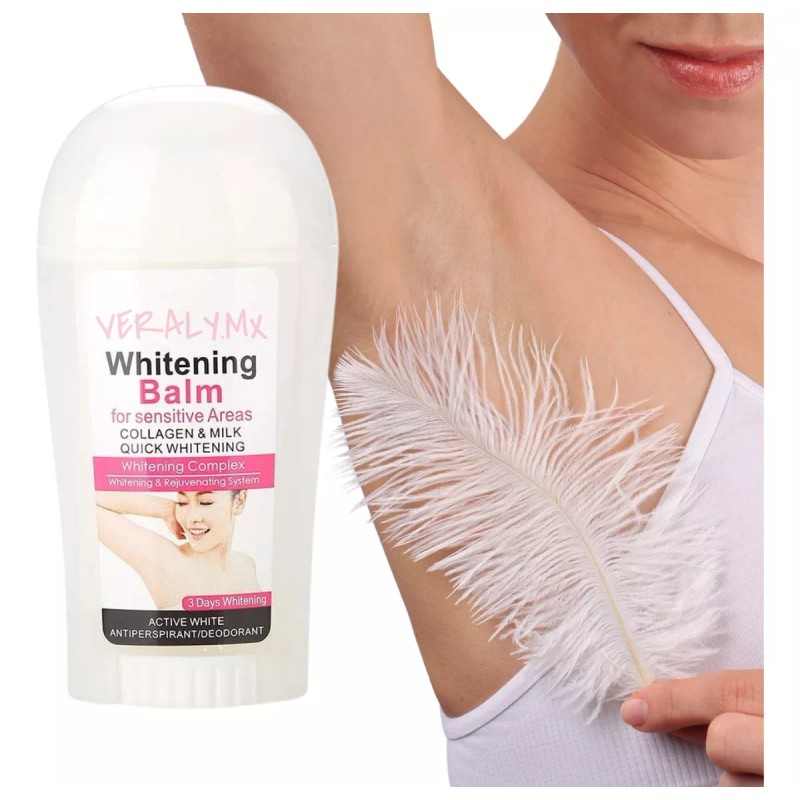 Veraly Kit Desodorante + Gel Limpiador Axilas Rodillas Codos Aichun