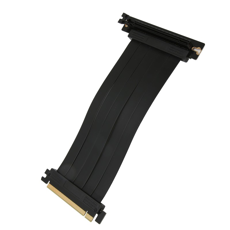 PCIE 3.0 16x Riser Cable High Speed Flexible 90 Degrees
