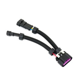 Michigan Motorsports 5 Wire Mass Air Flow MAF Sensor to 3 Wire LS1 Harness Adapter Connector with IAT -Fits Camaro Firebird LS7 LS3 LS9 Applications