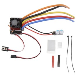 120A ESC Waterproof RC Electric Speed Controller for 1:10 Touring Cars F1 Drift Cars Excellent Heat Dissipation
