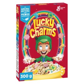 LUCKY CHARMS Cereal, 300g/10.6 oz, Imported from Canada}
