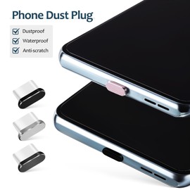 Totority Apones Antipolvo con Puerto USB C 14 Piezas Enchufe Impermeable Cubrepolvo Tipo c Pequeño Cubierta Enchufe USB c Cubiertas De Polvo Tipo c USB c Tapón De Polvo De Silicona Enchufar Metal
