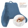 Clara Clark Reading Pillow for Kids, Small Back Pillow for