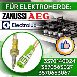 Universal Thermocouple Gas with Magnetic Connection 500 mm with Original Code 3570140024 3570563027 3570653067 for Zanussi ONIX TECH