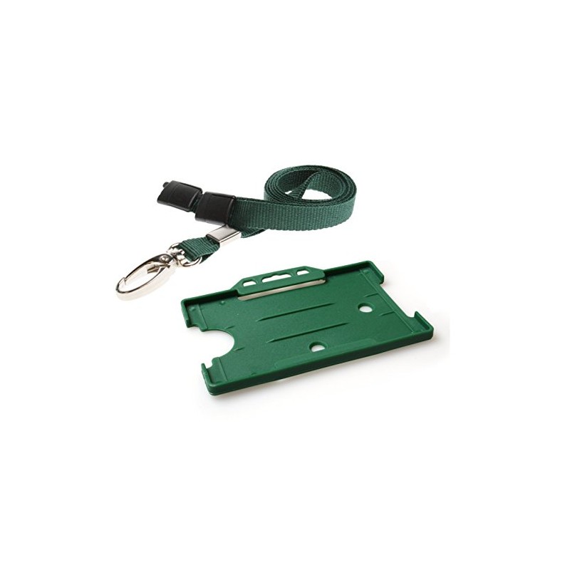 Customcard ltd® ID Card Holder and Lanyard Neck Strap with