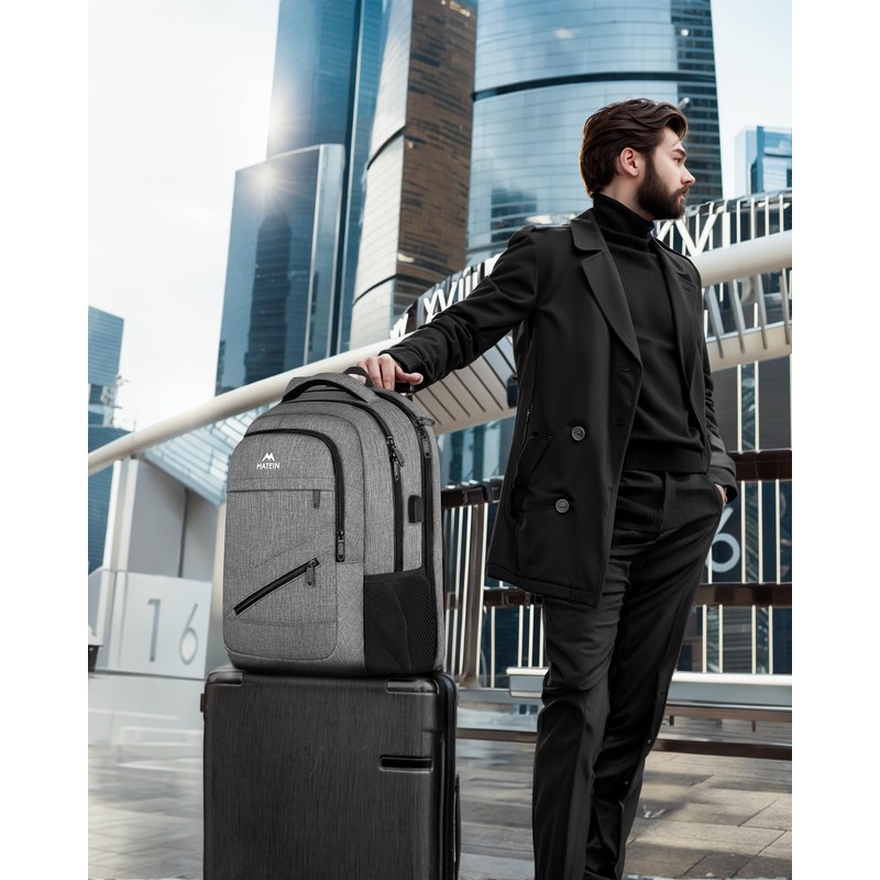 MATEIN Travel Laptop Backpack, 17 Inch Work TSA Approved Carry
