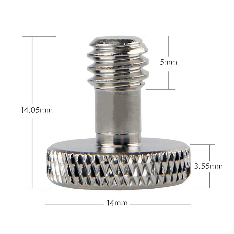 NICEYRIG 1/4 Inch Camera Tripod Screw Adapter Connector DSLR Camera