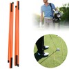 Fiberglass Golf Alignment Stick ThreeFold Direction Indicator Golf Equipment Accessories