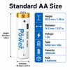 DMK POWER AA Rechargeable Batteries, 8 Pack, 2800mAh, 1.2V NiMH