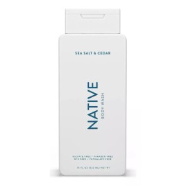 Native Body Wash Sea Salt & Cedar 532ml (18 Oz) Importado