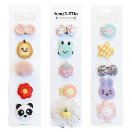 15 stück Baby Haarspangen Tiny Bow Haarspangen für Neugeborene No Slip Kleinkind Mini Haarspangen Süße Haarnadeln Mädchen Niedliche Haarnadeln Baby Haarnadel Barretten Haarzubehör für Baby Feines