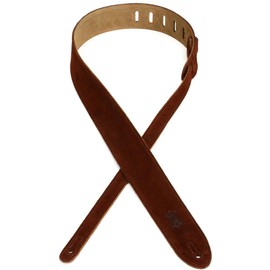 Levy's Leathers MS12-BRN 2-inch Suede-Leather Strap Brown,Brown