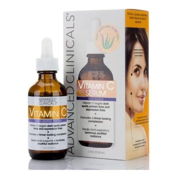Vitamina C Serum Advanced Clinicals Suero Premium Importado