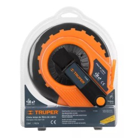 Truper Cinta Larga, Carcasa Plástica, 30m, Metálica, Truper 12639
