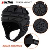 Surlim Rugby Helmet Headguard Headgear for Soccer Scrum Cap Soft