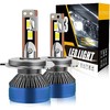 H4 HB2 9003 LED Faros para Carro, 160W 26000LM