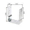 Ultiness® U-Post Support with Beam Support U-Shape Hot-Dip Galvanised Robust