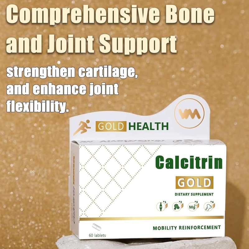 XCFXCF Calcitrin Gold Dietary Supplement - Mobility & Bone Strength