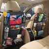SUJOSAJU Premium 2- Piece Car Organizer Set, Includes 9 Functional