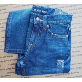 Ruum American Kids Wear JEANS SIZE 6  19" INSEAM STRIGHT NEW BX209