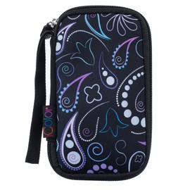 iColor Universial Portable 9 USB Drive Shuttle 9-Capacity Case/Electronic Accessories Organizer Holder/Hard Drive Case Bag USB-03