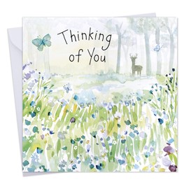 Twizler Card "Thinking of You" - Sympathy Card - Get Well Soon Card - Feel Better Card - Sympathy Gifts - Get Well Soon Gifts