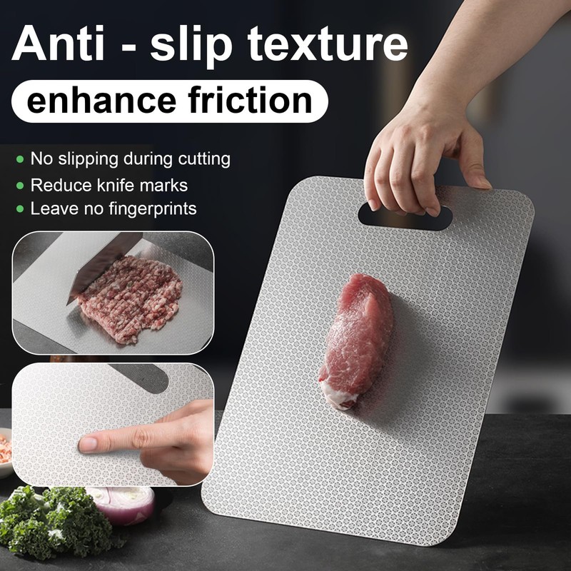 Stainless Steel Cutting Board, Non-Toxic Cutting Board for Kitchen, Latest