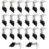 20Pcs Undermount Sink Clips for Kitchen Bathroom Shower Room Sink