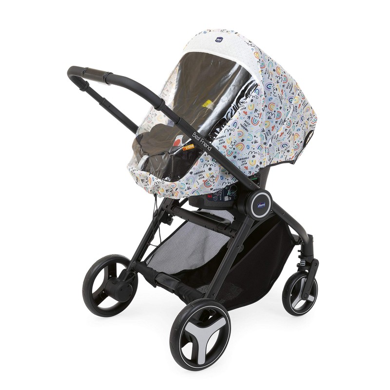 Chicco Over The Rainbow Stroller Rain Cover