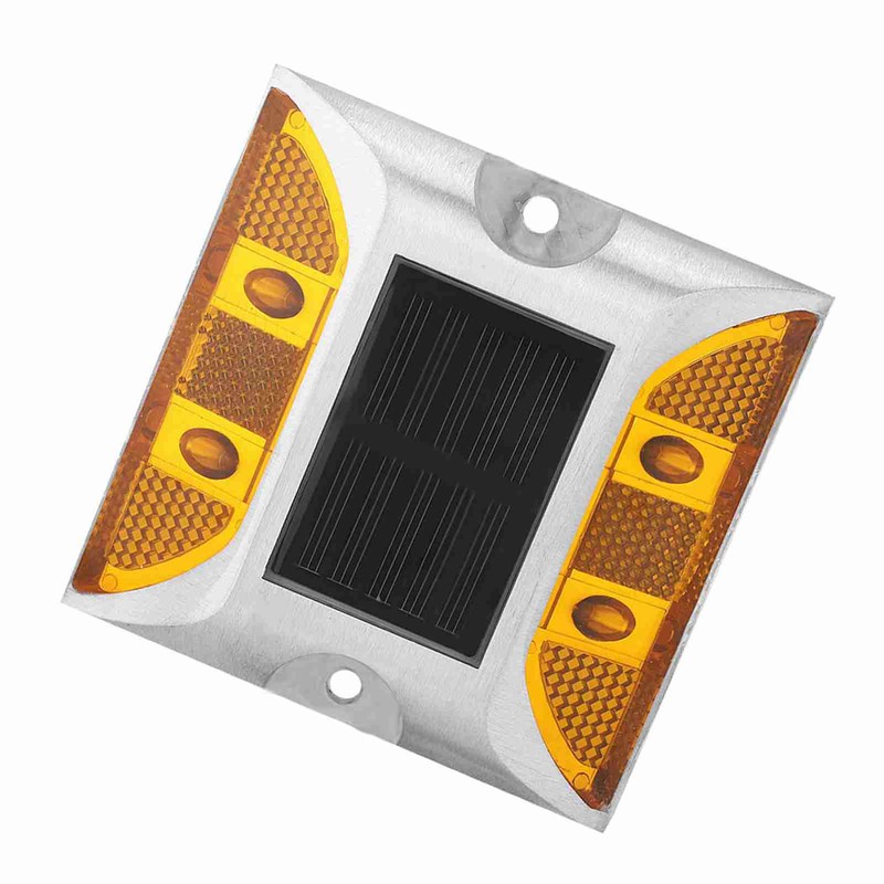 Casting Aluminum Road Stud Light Outdoor Solar Powered Lamp for