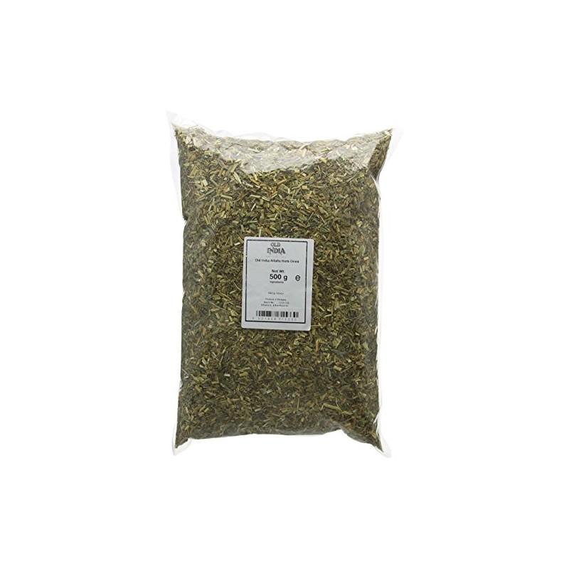 Old India Alfalfa Herb Dried 500 g