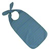 PFLEGE POINT® Adult Clothing Protector Waterproof Apron with Buckle, green-blue