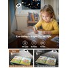 Clip on Lamp,5 Colors+10 Brightness LED Desk Lamp with Clamp,550lm