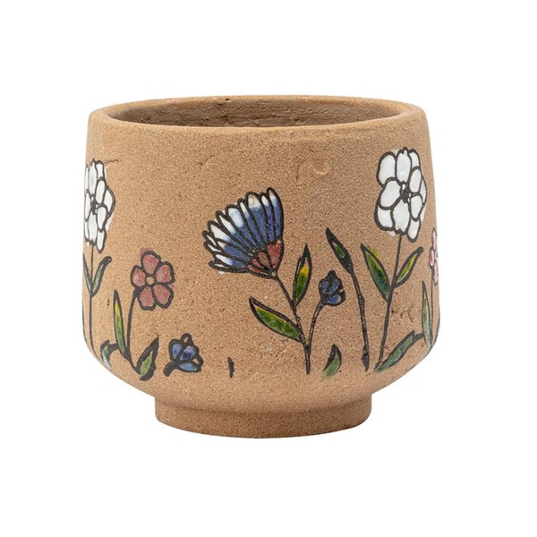 Napco Vibrant Flower Floral Design 5.5 x 5.5 x 5