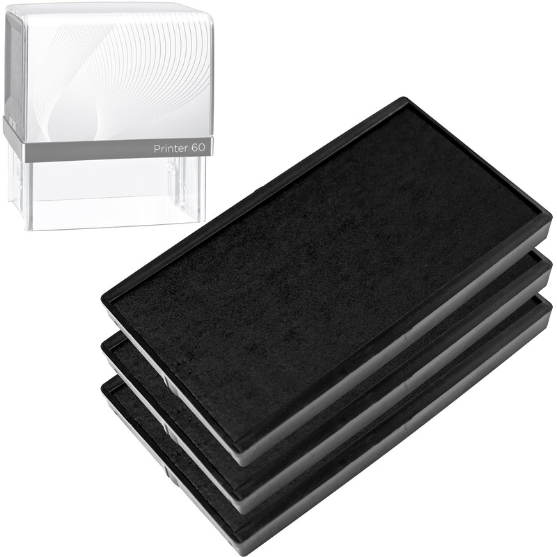 E/60 Replacement Pad Compatible for COLOP Printer 60 - Water