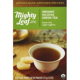MIGHTY LEAF Organic Hojicha Green Tea 15 Count, 15 CT