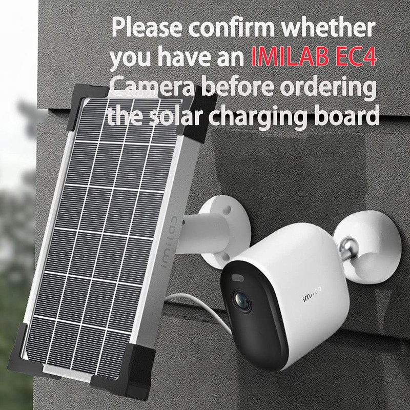 IMILAB Solar Charger for EC4 Camera, IP66 Weatherproof, 3.5 W