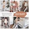 Mloong Kids Step Stool Foldable for Bathroom Sink, Easy Folding