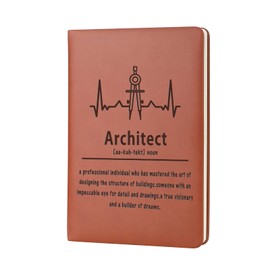 Architect Gifts Architecture Gifts Architect Journal Notebook Architectural Engineer Writing Planner Gift for Architect Student Architect Teacher (CA-Architect definition)