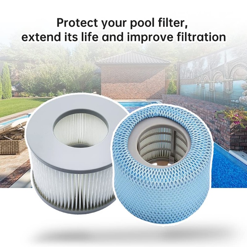 YanBan 2pcs Protective Nets Compatible with Mspa Hot Tubs Filter,