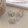 10pcs Butterfly Nail Charms Gems 3D Alloy Shiny Butterfly Charms