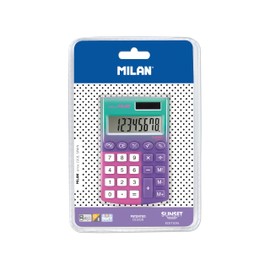 Blister Calculator 8 Digits Pocket Sunset Lilac - Pink