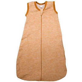 Lilano, Baby Fleece Sleeping Bag Sleeveless 100% Merino Wool (70 cm, Curry Natural)